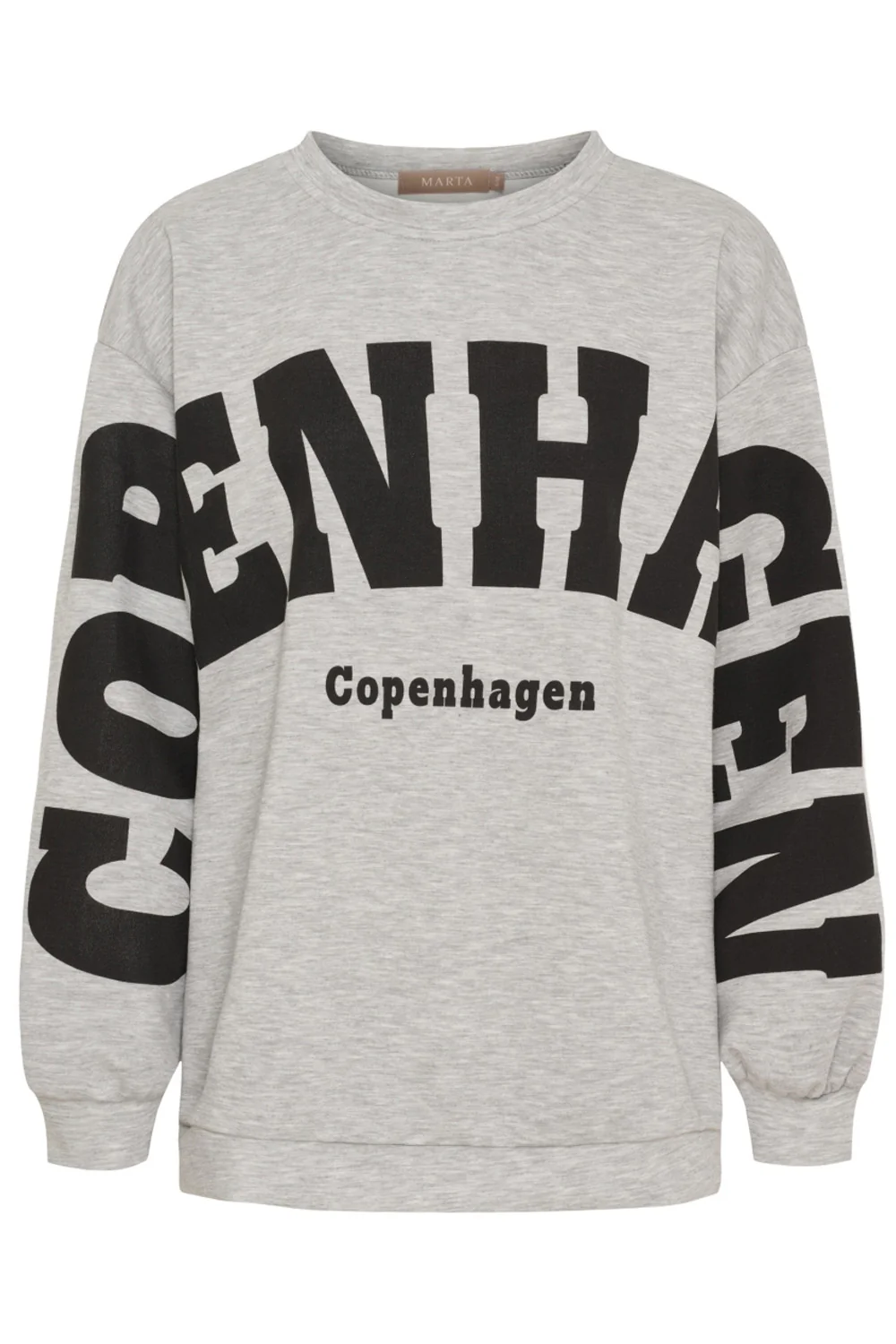 Hibiscus Sweatshirt | Grey/Black