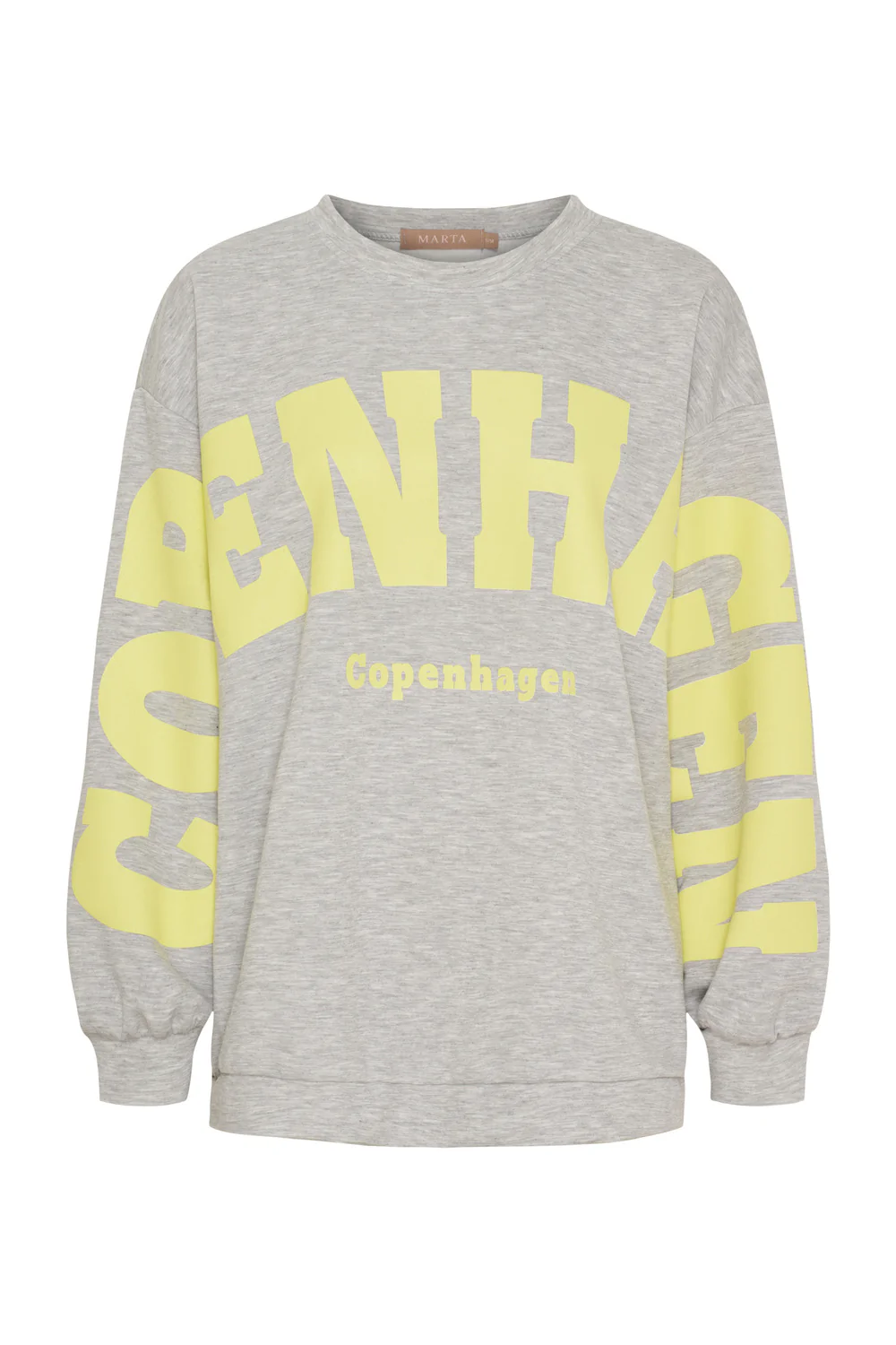 Hibiscus Sweatshirt | Grey/Yellow