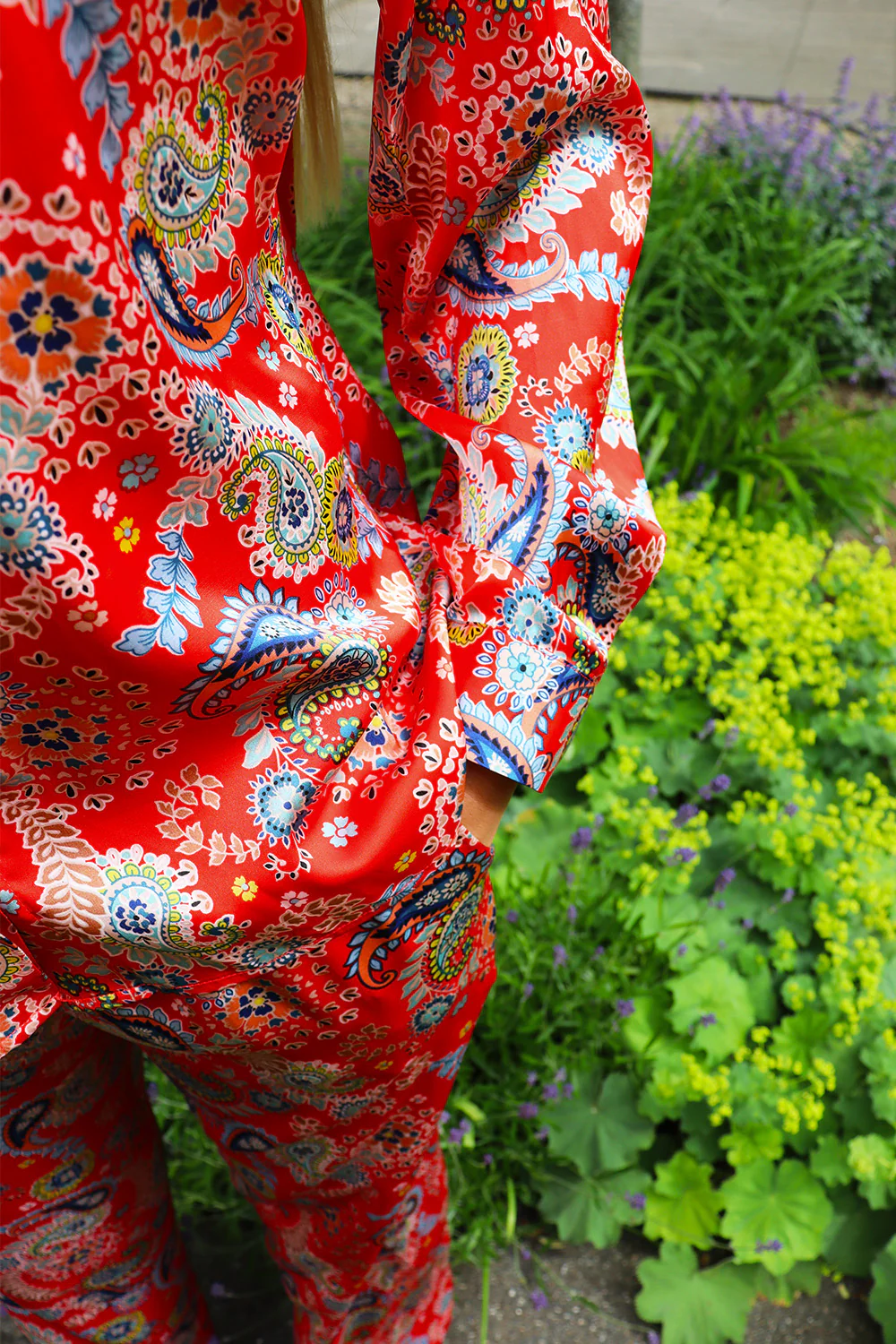 Hope Pants | Red Paisley | Bukser fra Liberté - Image 3