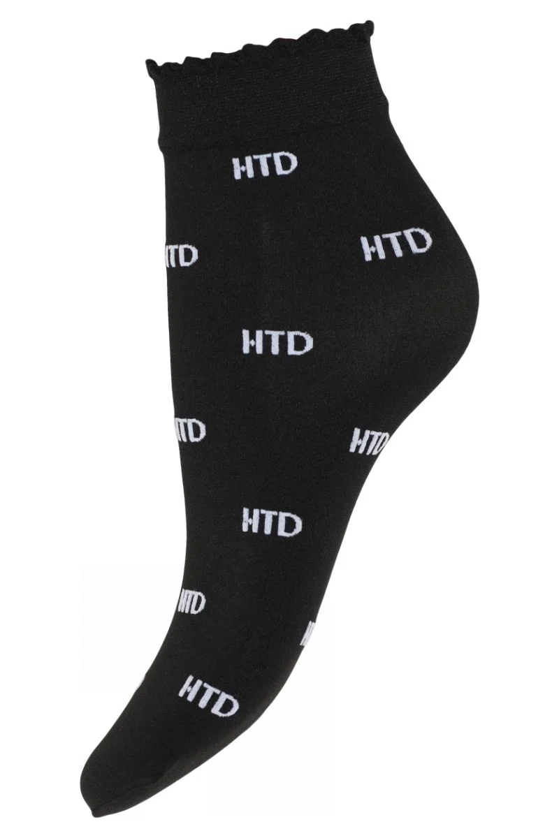HTD socks HTD-logo 50den 3D | Multicol | Strømperfra Hype the Detail