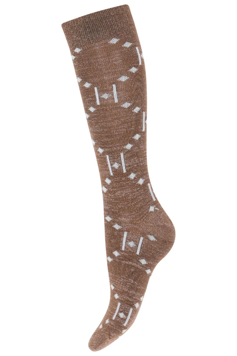 HYPEtheDETAIL fashion kneehigh | Brun | Strømper fra Hype the Detail