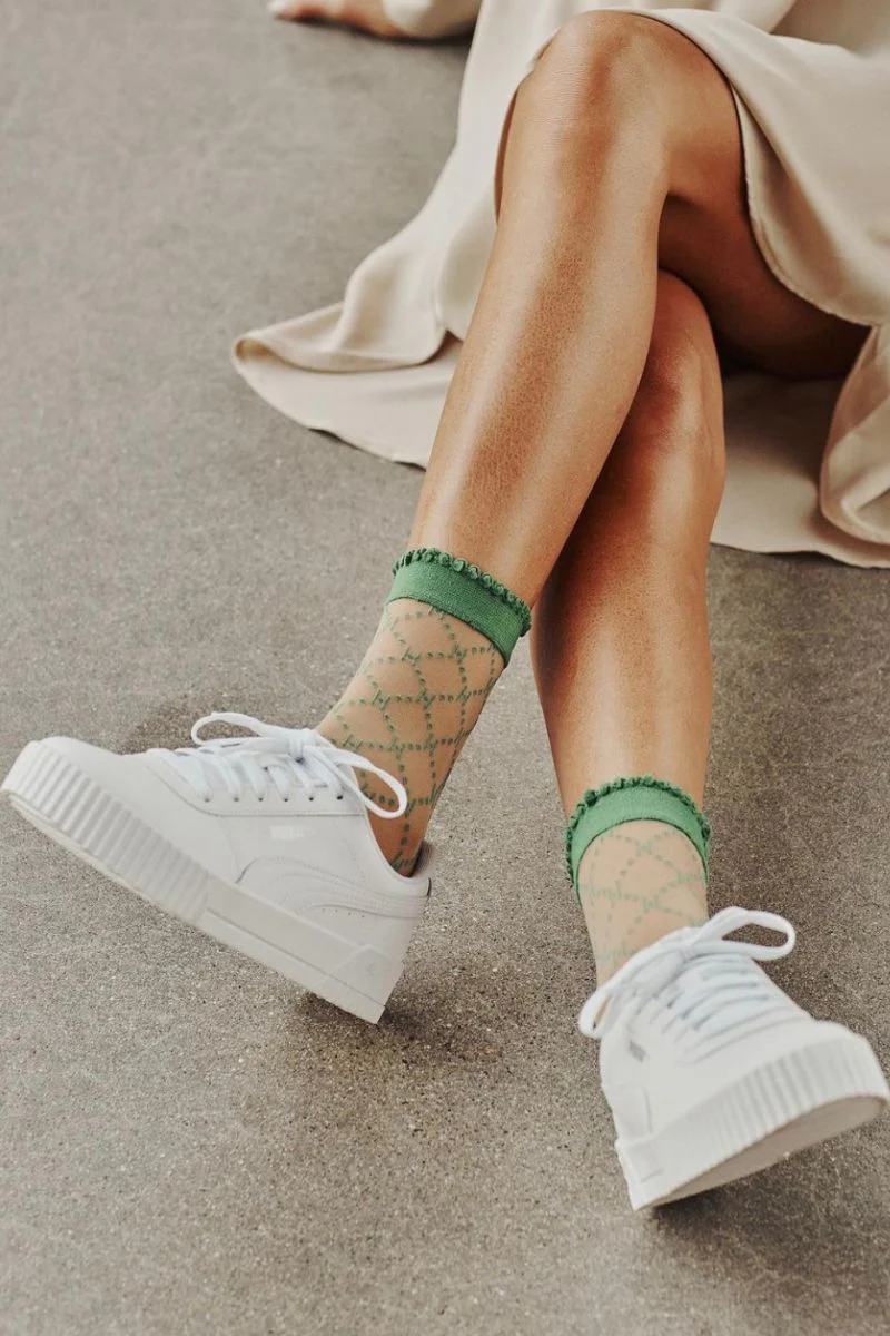 HYPETHEDETAiL socks logo 25app | Mosgrøn | Strømper fra Hype the Detail - Image 2