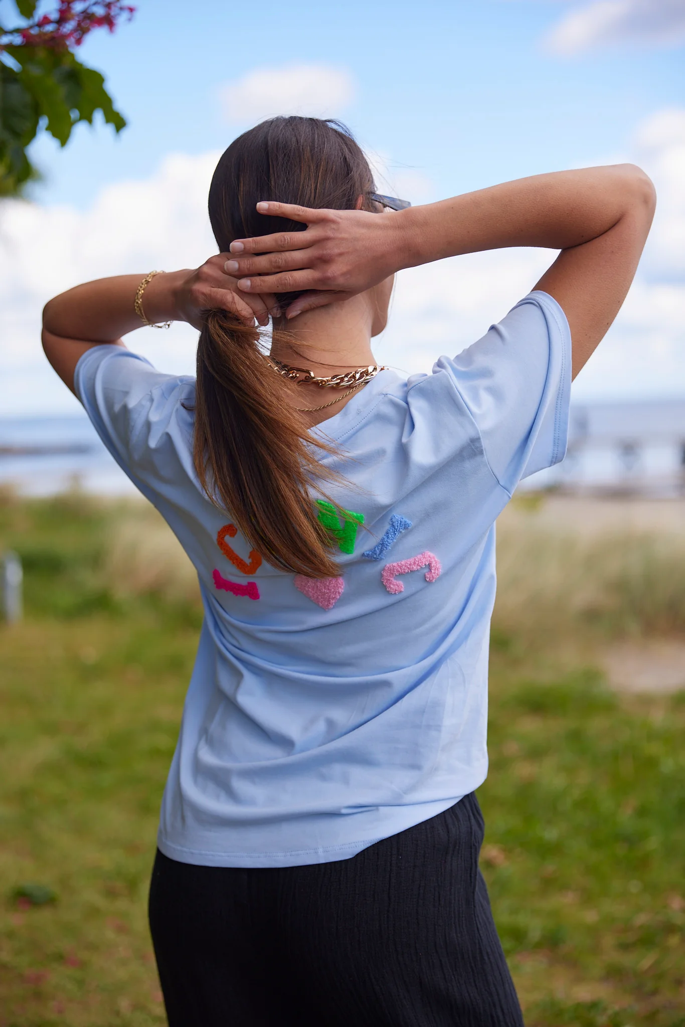 Iconic Tee | Blue Multi - Image 2