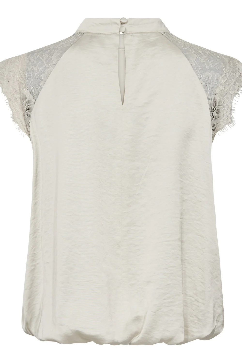 Idun Lace Ballon Top 45185 | Off white | Top fra Co'couture - Image 5