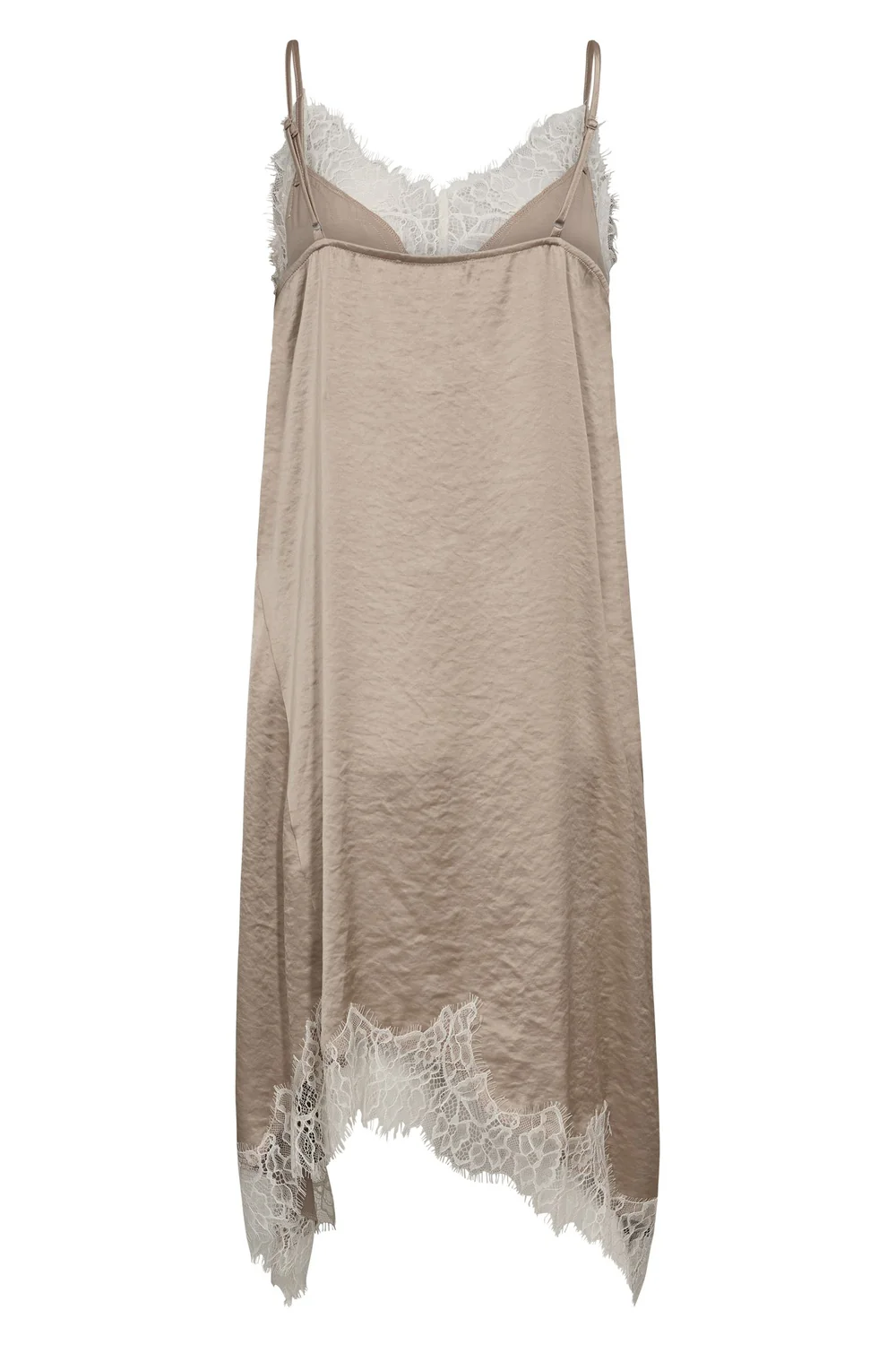 Idun Lace Strap Dress 46105 | Bisquit | Kjole fra Co'couture - Image 4