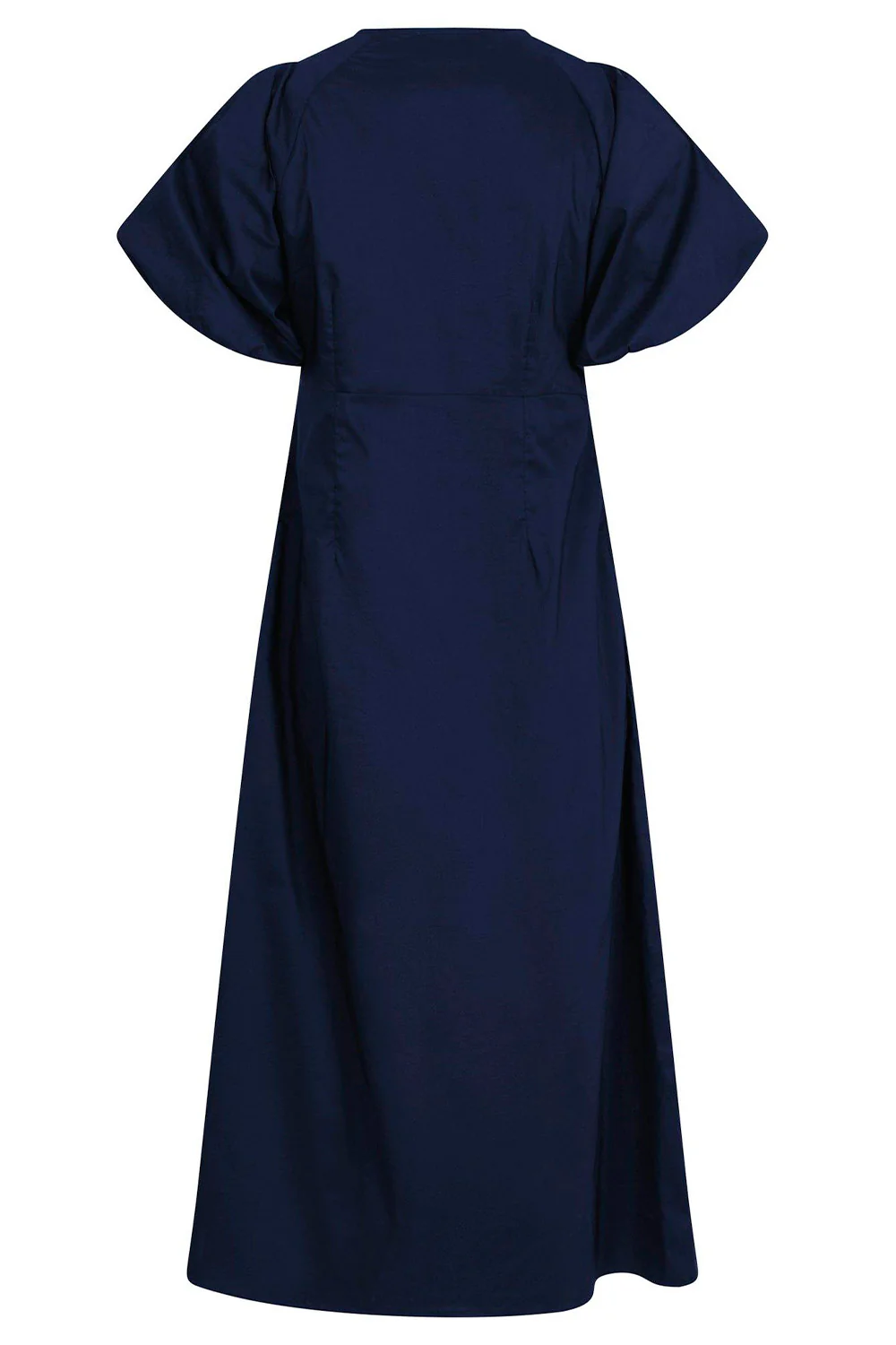 Illana Poplin Dress | Navy | Kjole fra Neo Noir - Image 5