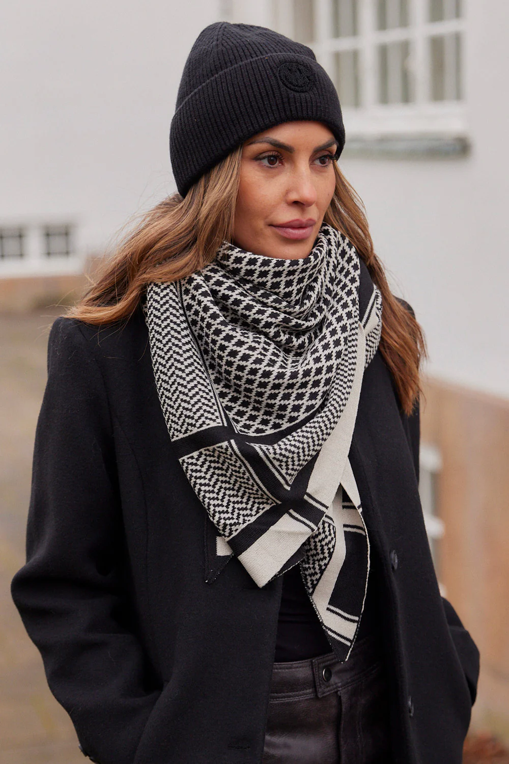 Imperial Scarf | White Combi | Tørklæde fra French Laundry - Image 6
