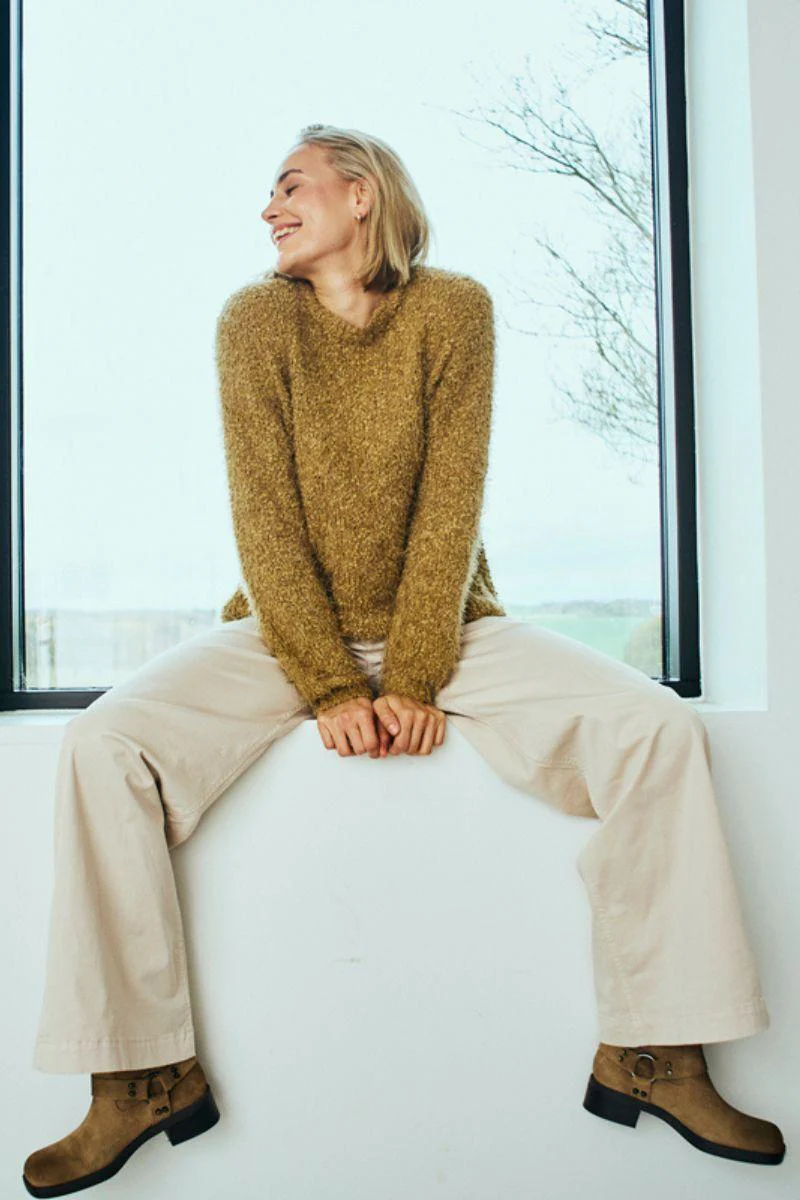 Inga Pants 206377 | Moonbeam | Bukser fra Freequent - Image 11