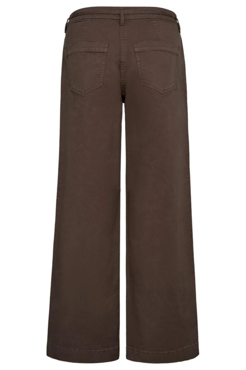 Inga Pants 206377 | Morel | Bukser fra Freequent - Image 2