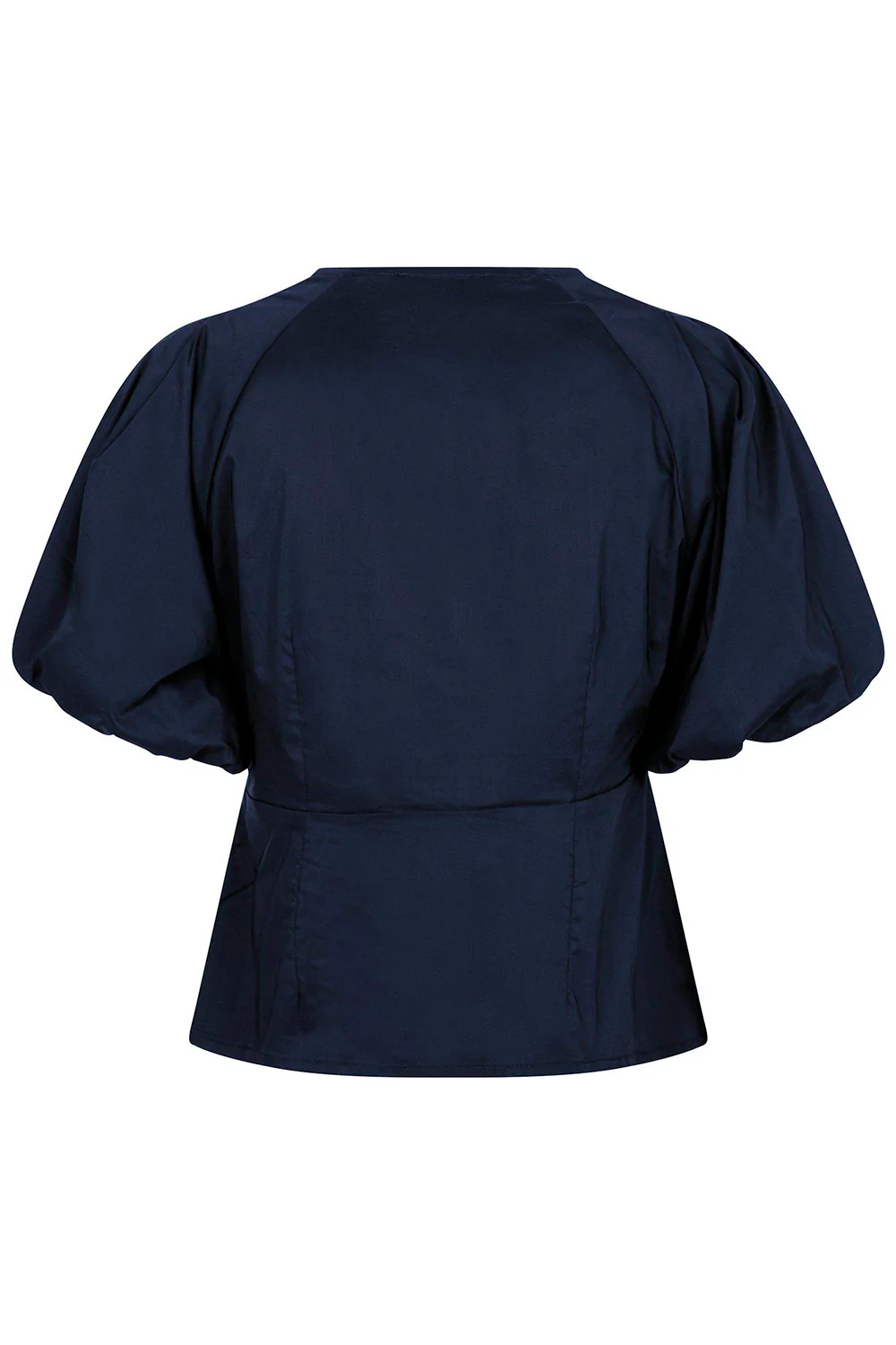 Irina Poplin Blouse 162219 | Navy | Bluse fra Neo Noir - Image 3