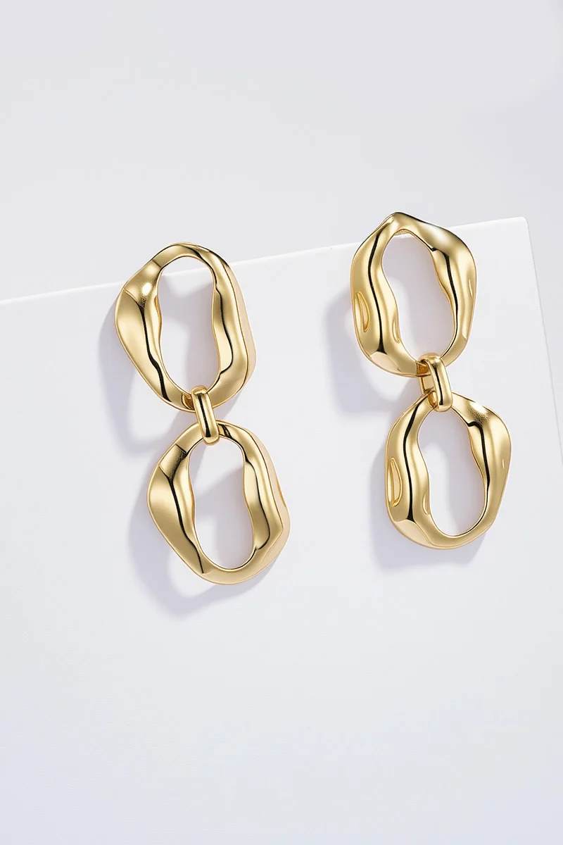 Iris Earrings | Gold | Øreringe fra Birdsong - Image 2