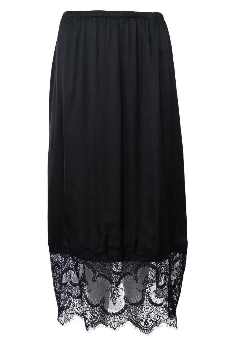 Isabella Skirt | Black | Nederdel fra Black Colour