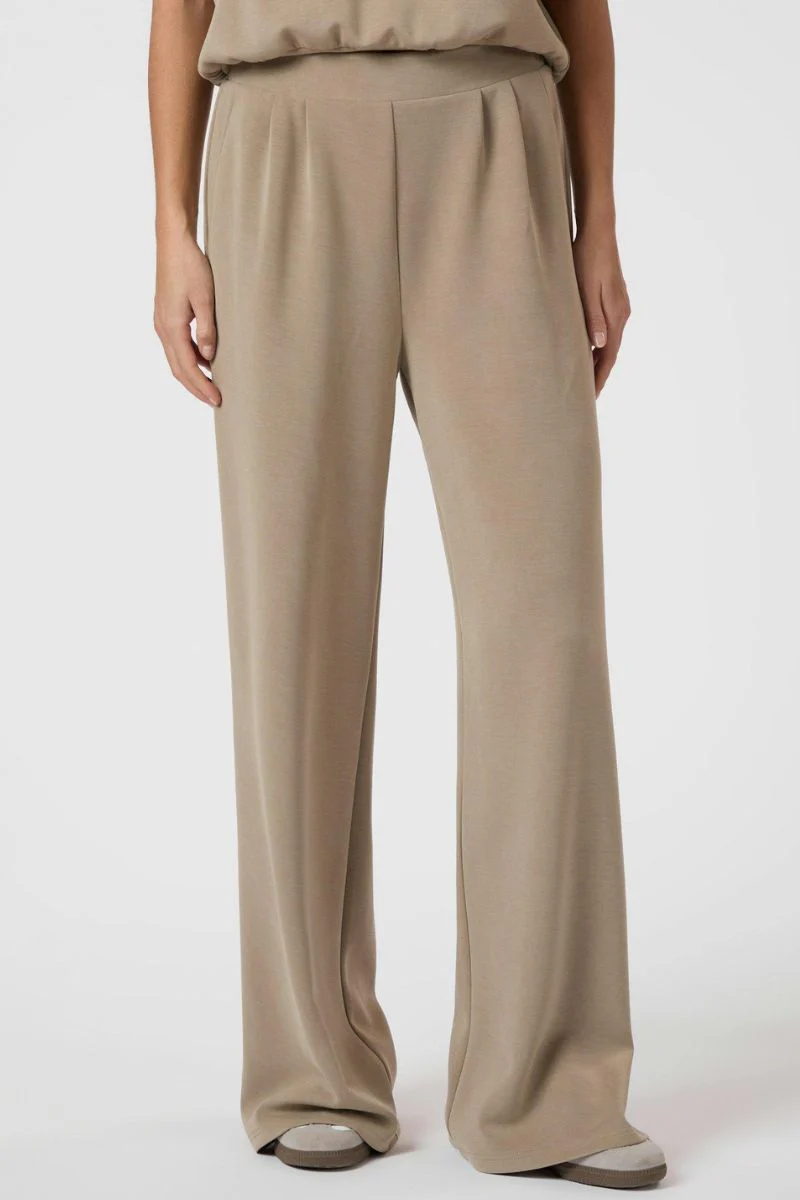 Isark Soft Pants | Taupe | Bukser fra Neo Noir