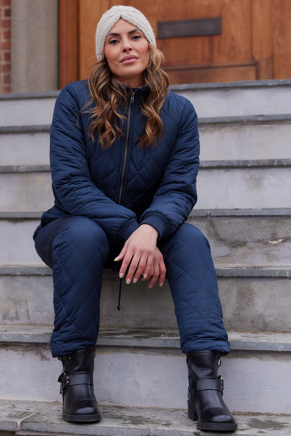 Isola Teddy Jumpsuit | Blå | Termodragt fra French Laundry - Image 3