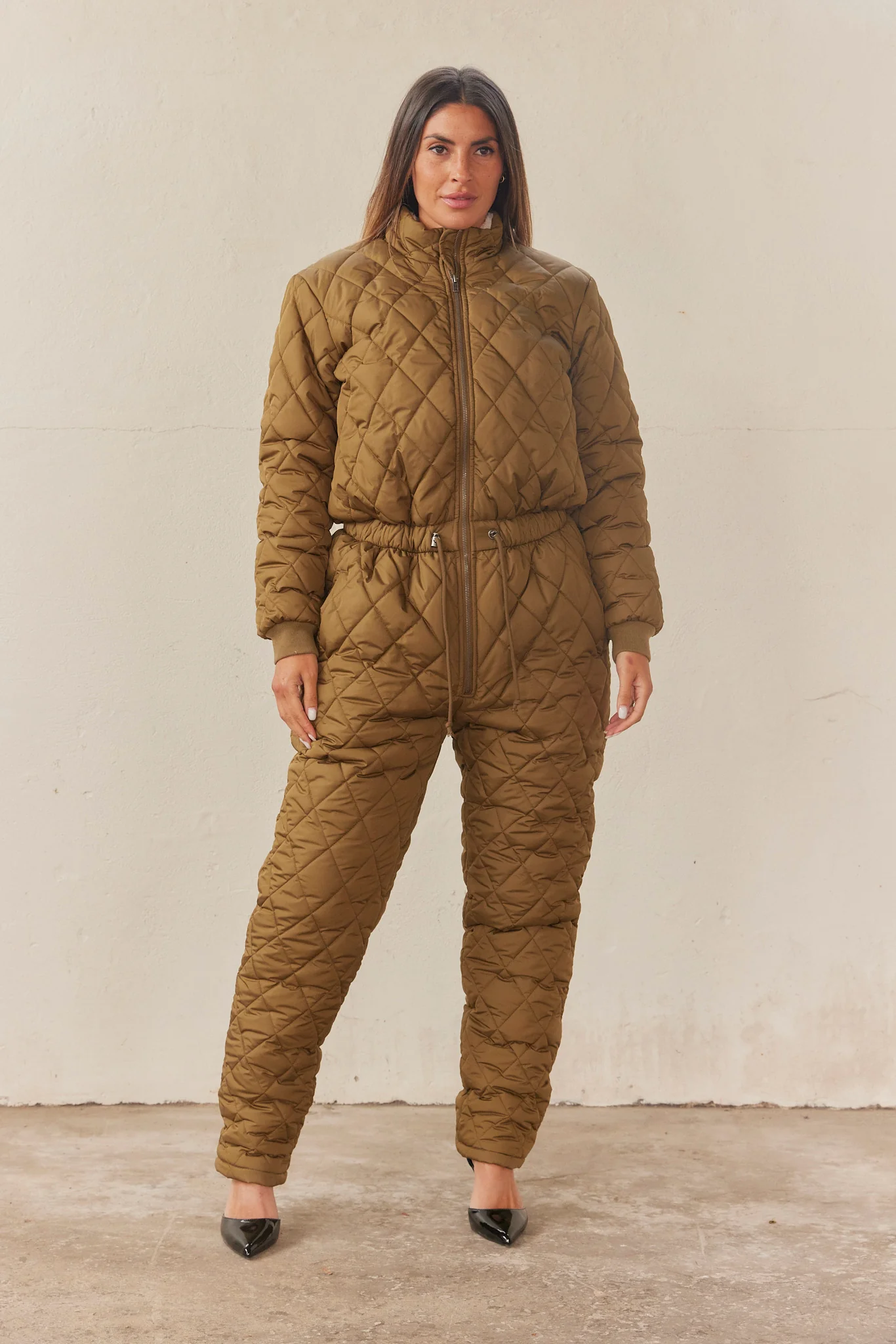 Isola Teddy Jumpsuit | Mørkegrøn | Termodragt fra French Laundry - Image 3