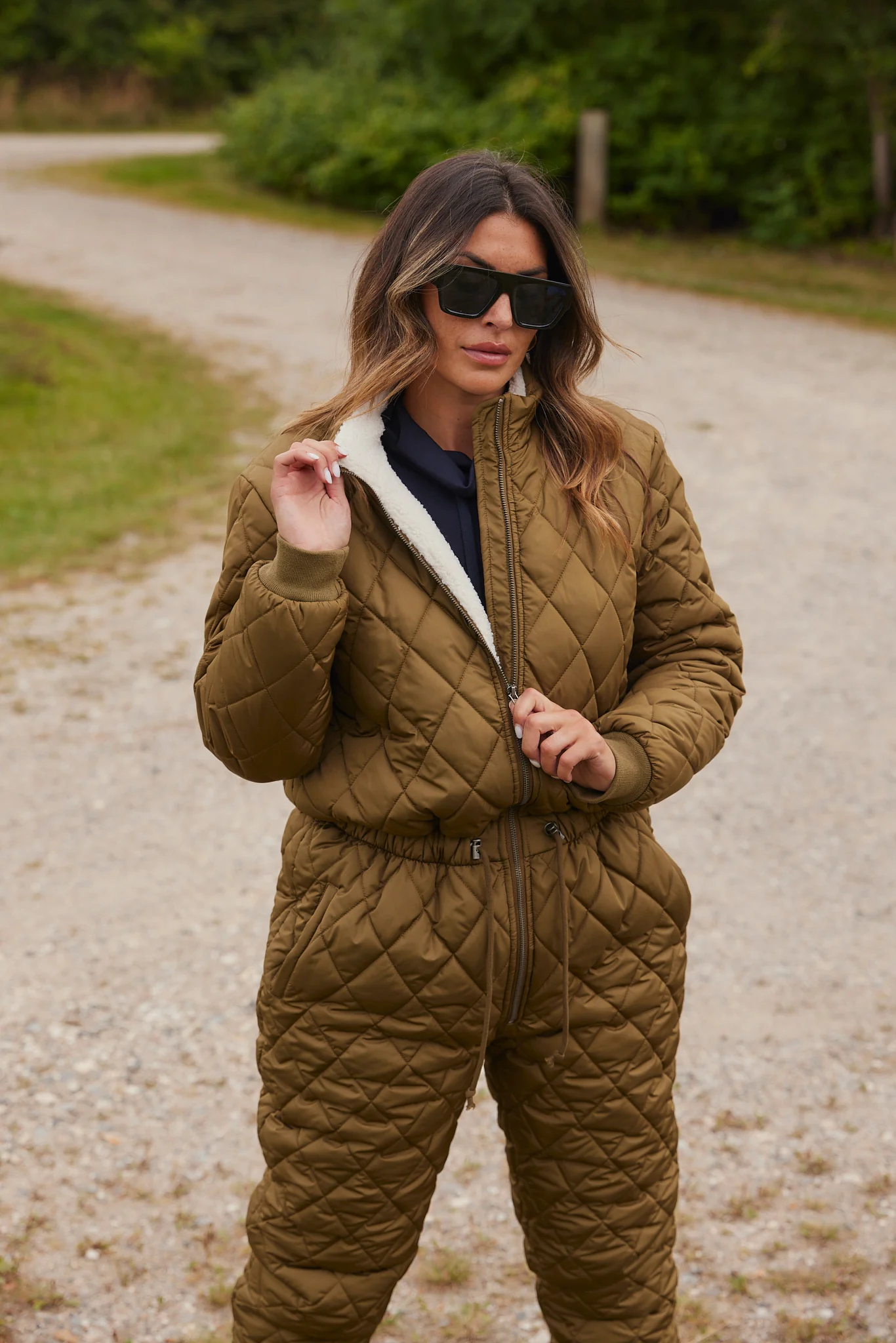 Isola Teddy Jumpsuit | Mørkegrøn | Termodragt fra French Laundry - Image 5
