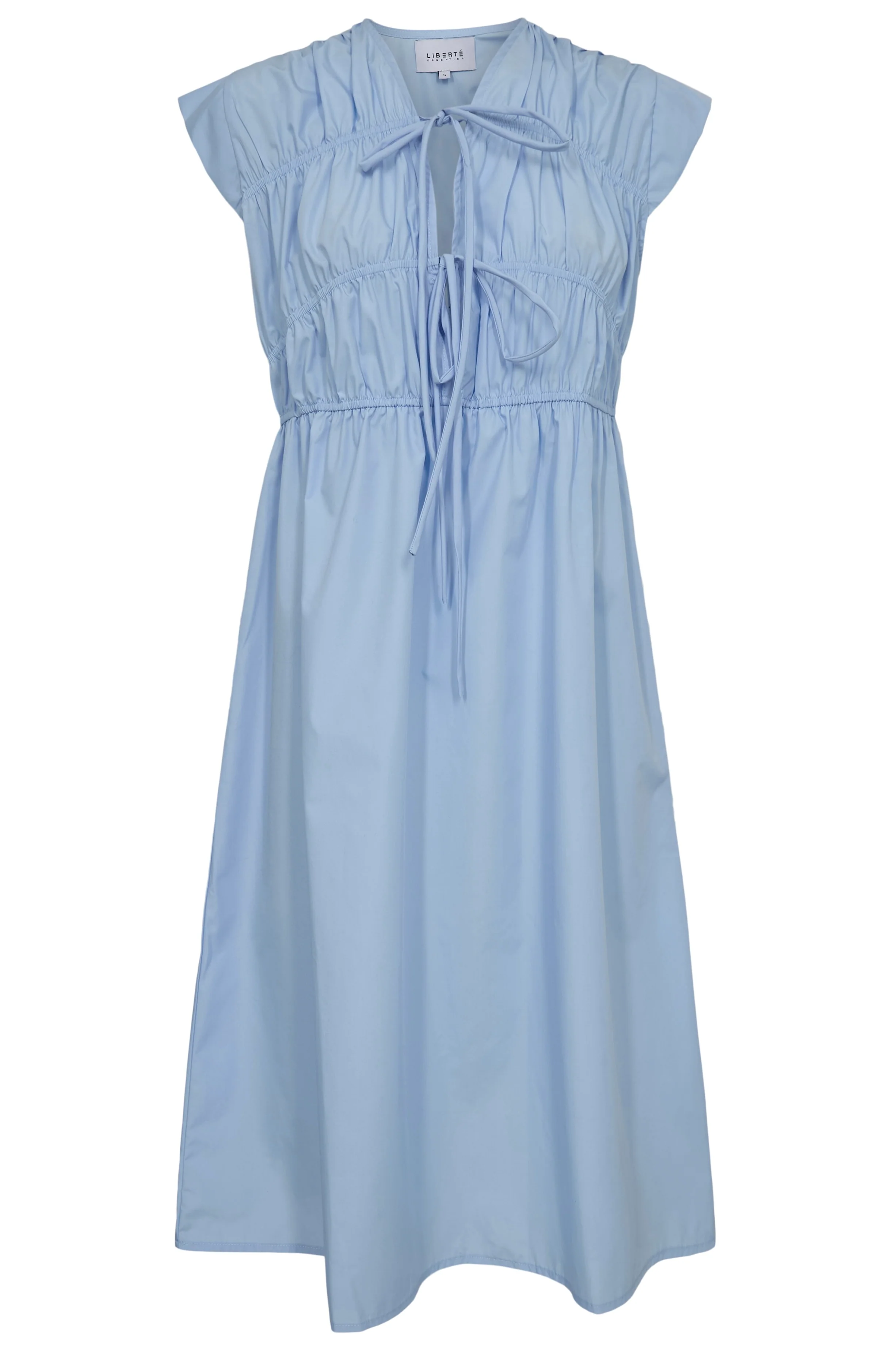 Jane Tie Dress | Light Blue | Kjole fra Liberté - Image 2