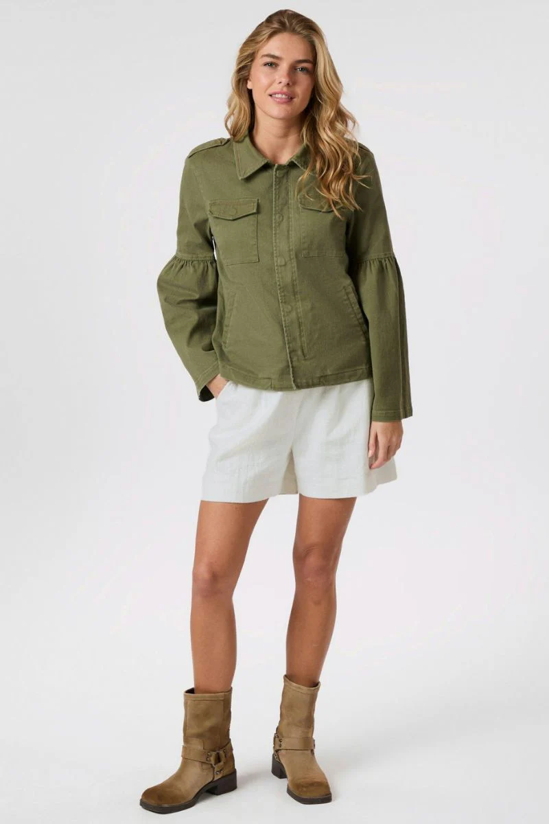 Jaynor Jacket | Army | Jakke fra Neo Noir - Image 5