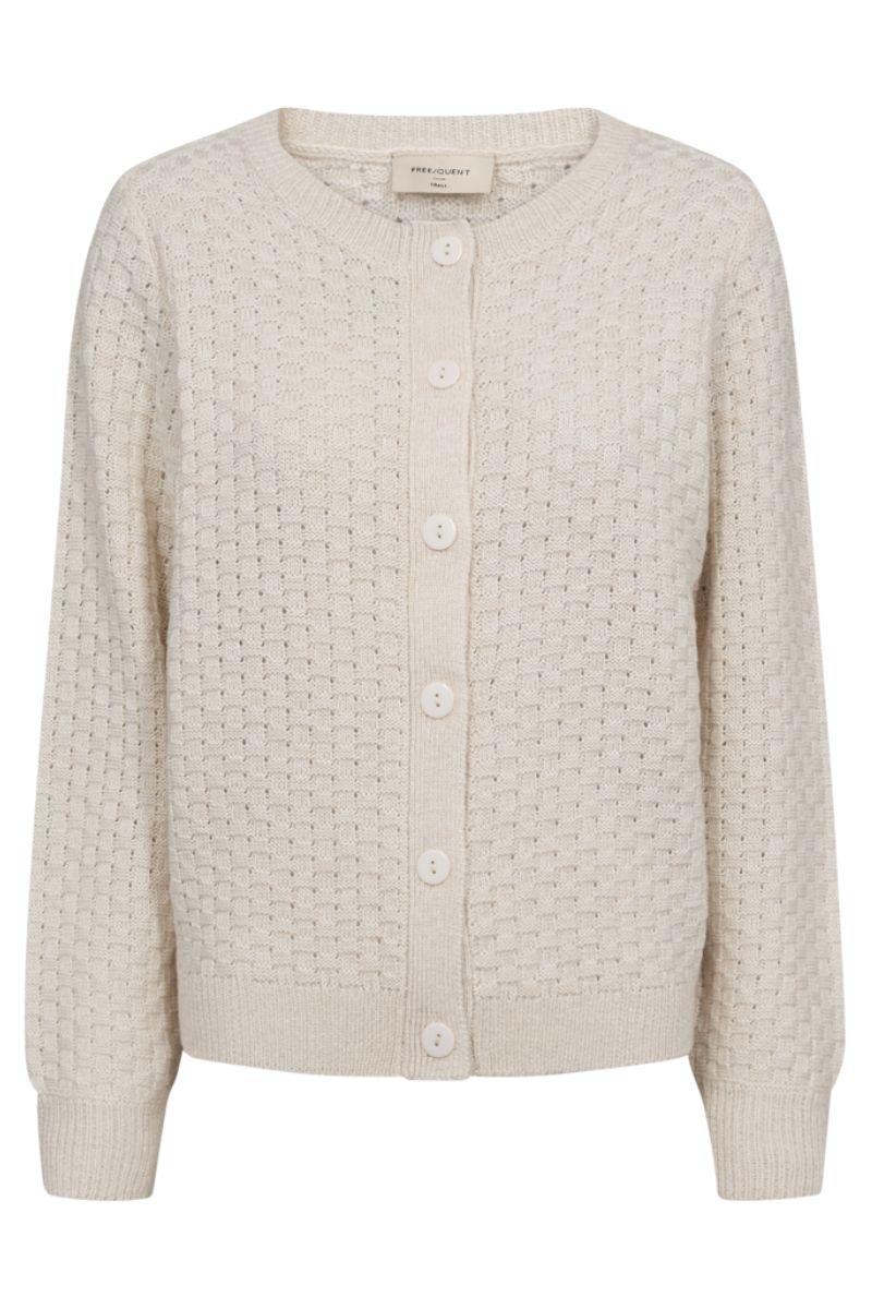 Jazz Cardigan 206456 | Moonbeam Melange | Cardigan fra Freequent