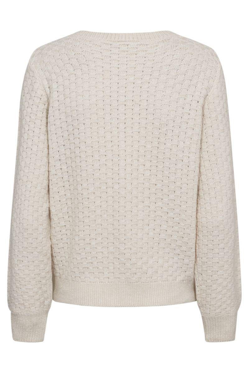 Jazz Cardigan 206456 | Moonbeam Melange | Cardigan fra Freequent - Image 2