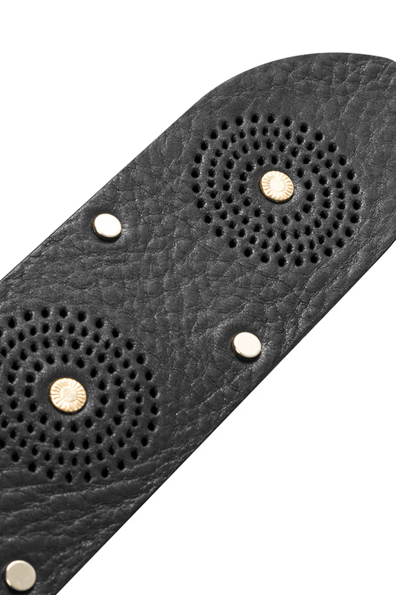 15846 Jeans belt | Black | Bælte fra Depeche - Image 3