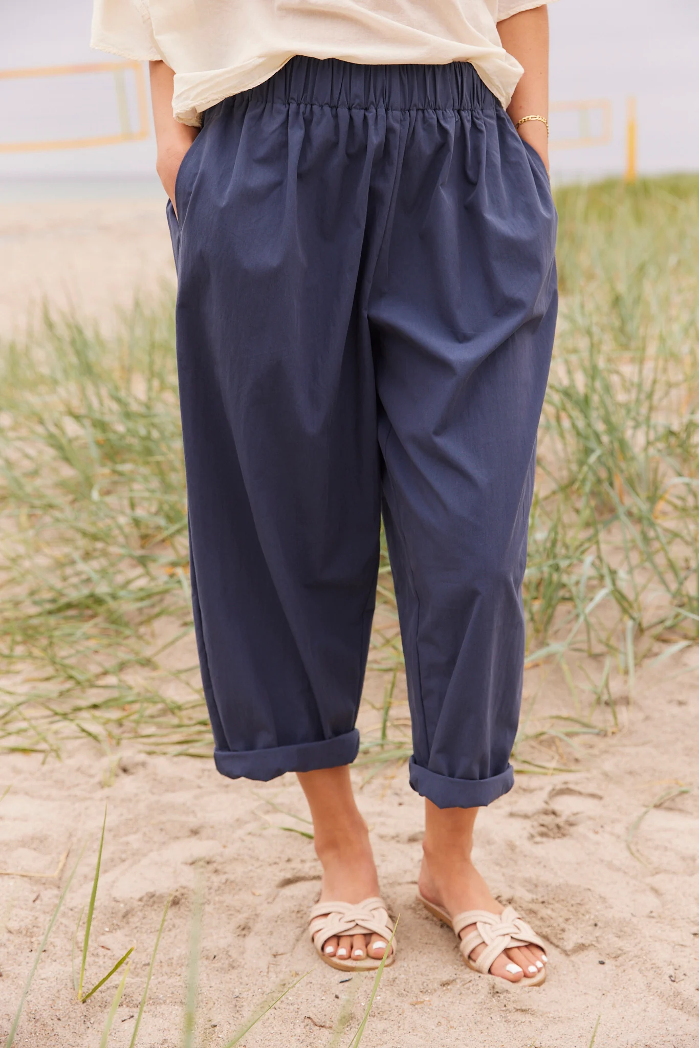 Jenna Pants | Estate Blue | Bukser fra Atelier C