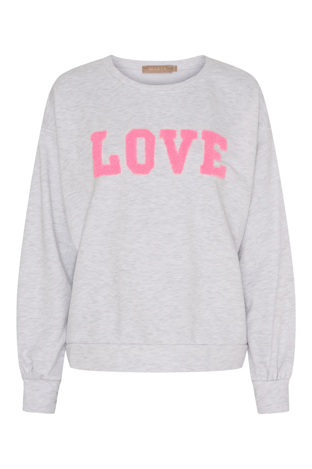 Jessa Sweatshirt | Light Grey Melange | Bluse fra Marta du Chateau