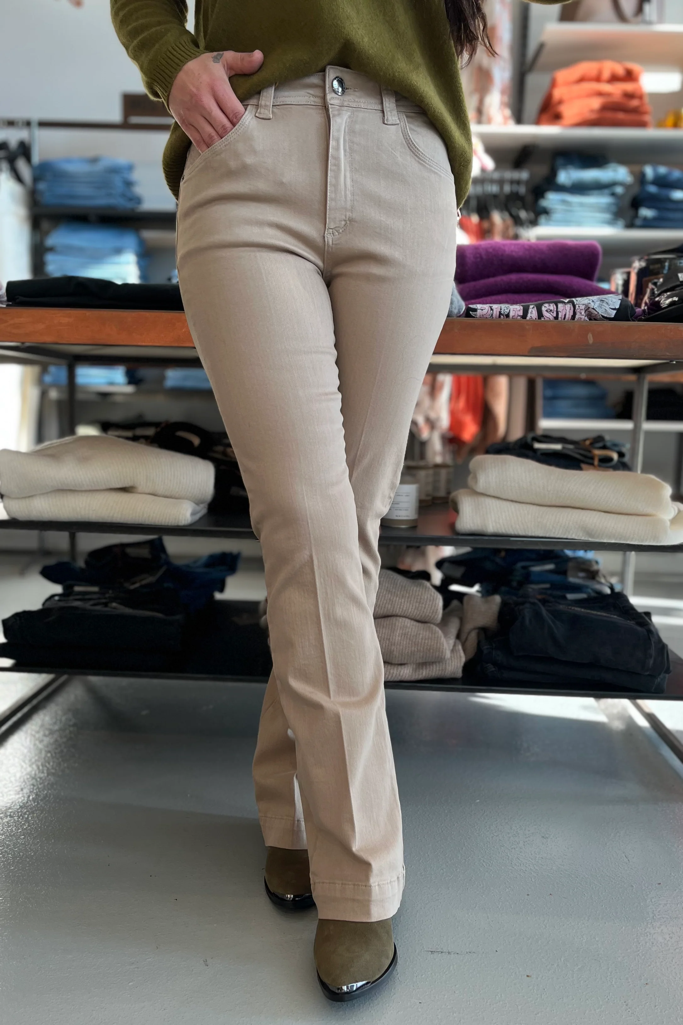 Jessica Joy Pant | Savannah Tan | Bukser fra Mos Mosh - Image 8