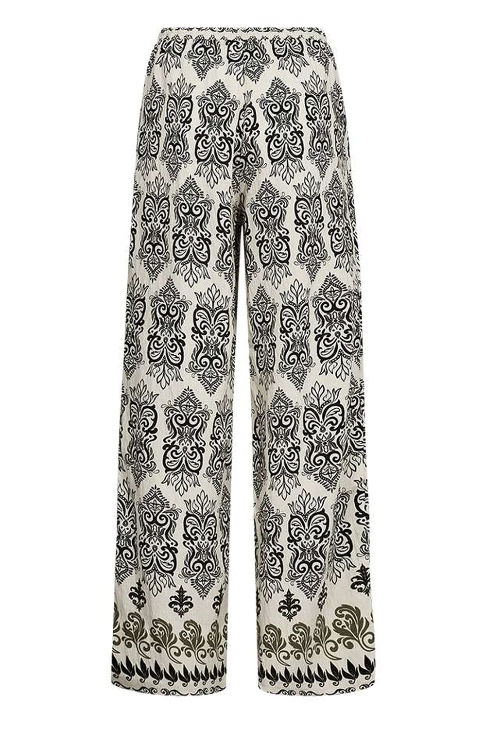 Jony Pants 208020 | Moonbeam W. Black | Bukser fra Freequent - Image 3