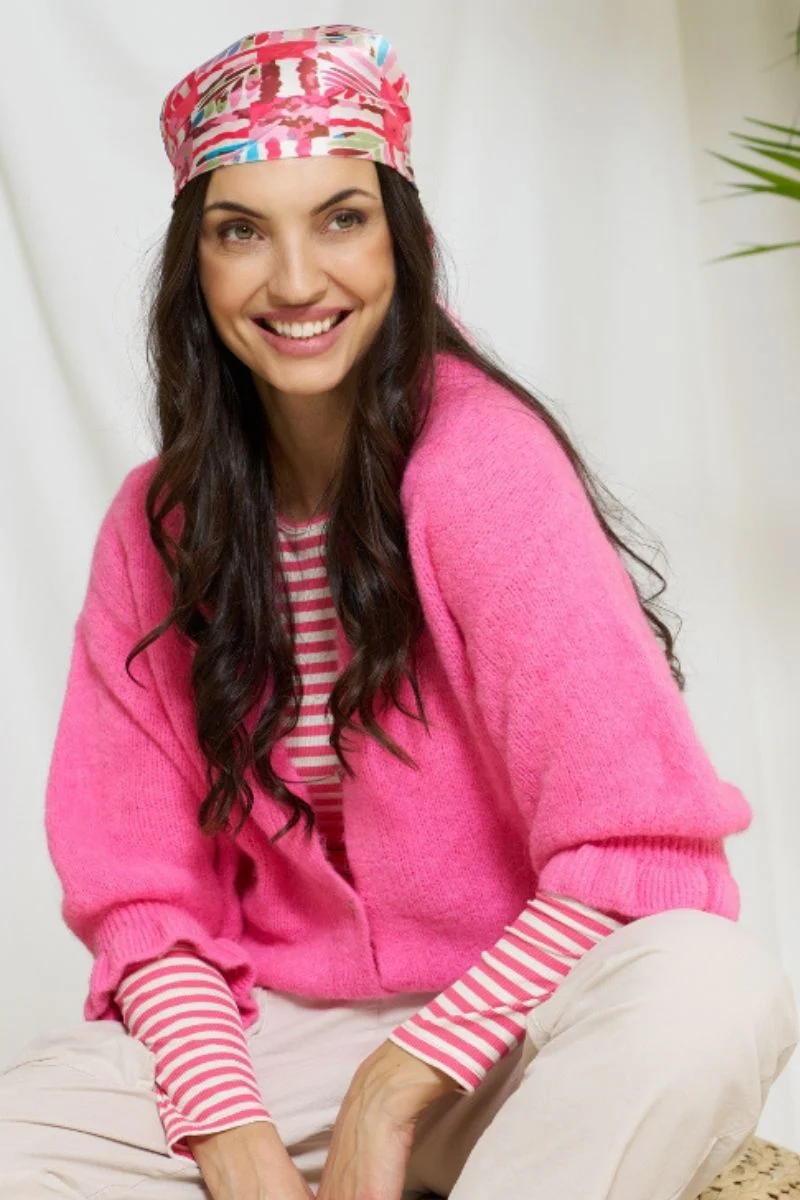 Josiane LS Tee | Cardinale/Greggio | Bluse fra Marta du Chateau - Image 2