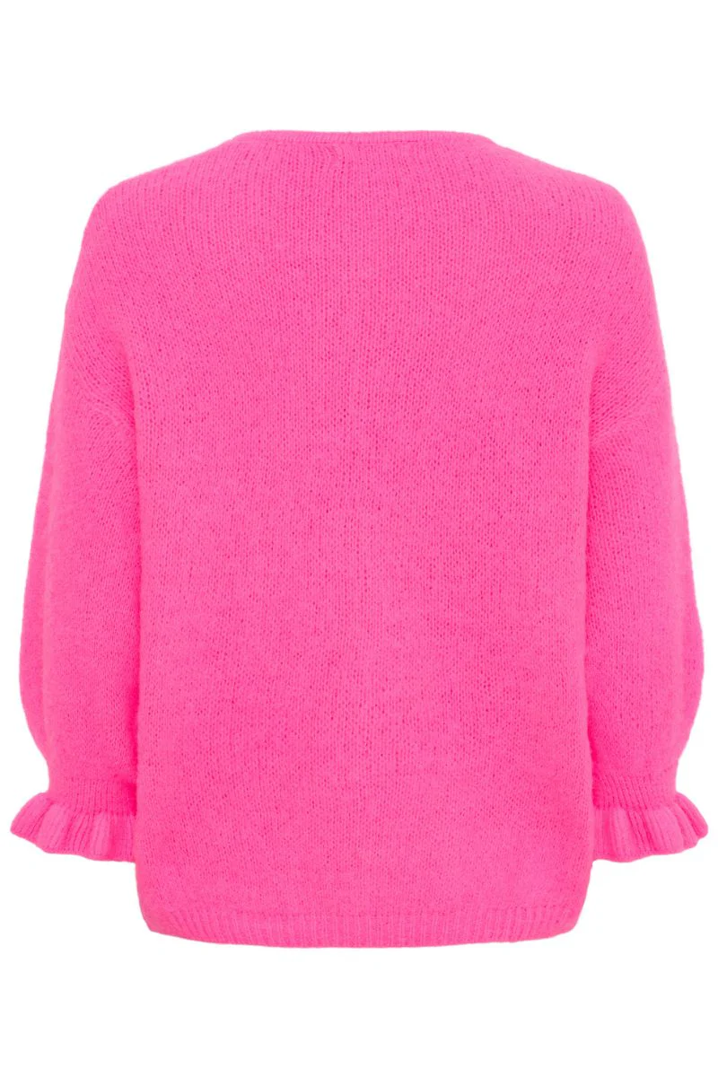 Juliana Knit | Fuxia Fluo | Strik fra Marta du Chateau - Image 4