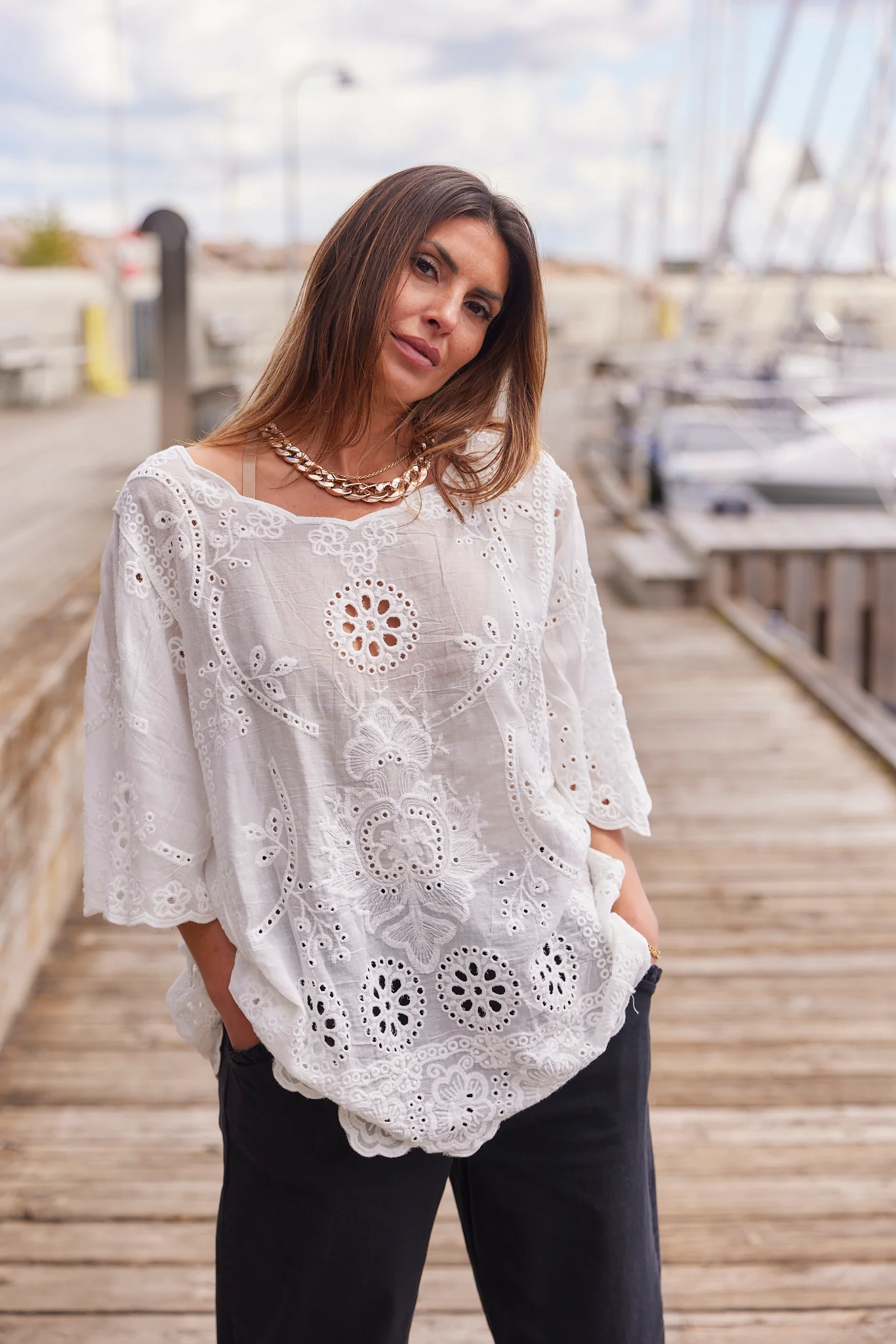 Juliette Broderie Anglaise | White - Image 3