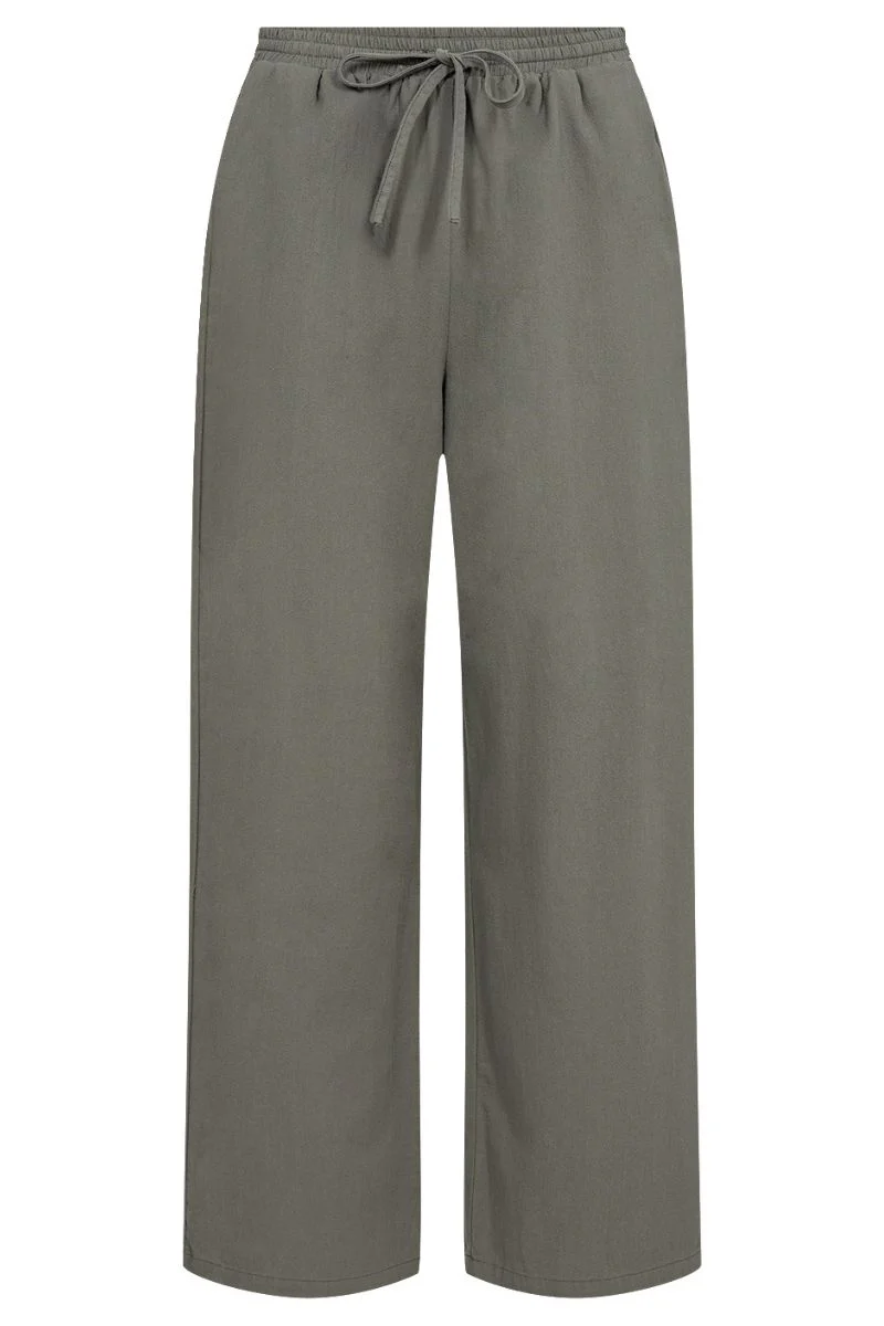 Emu Wide Pants | Army | Bukser fra Statebird - Image 3