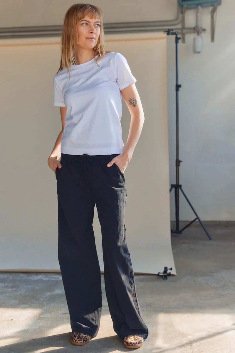Emu Wide Pants | Sort | Bukser fra Statebird - Image 4