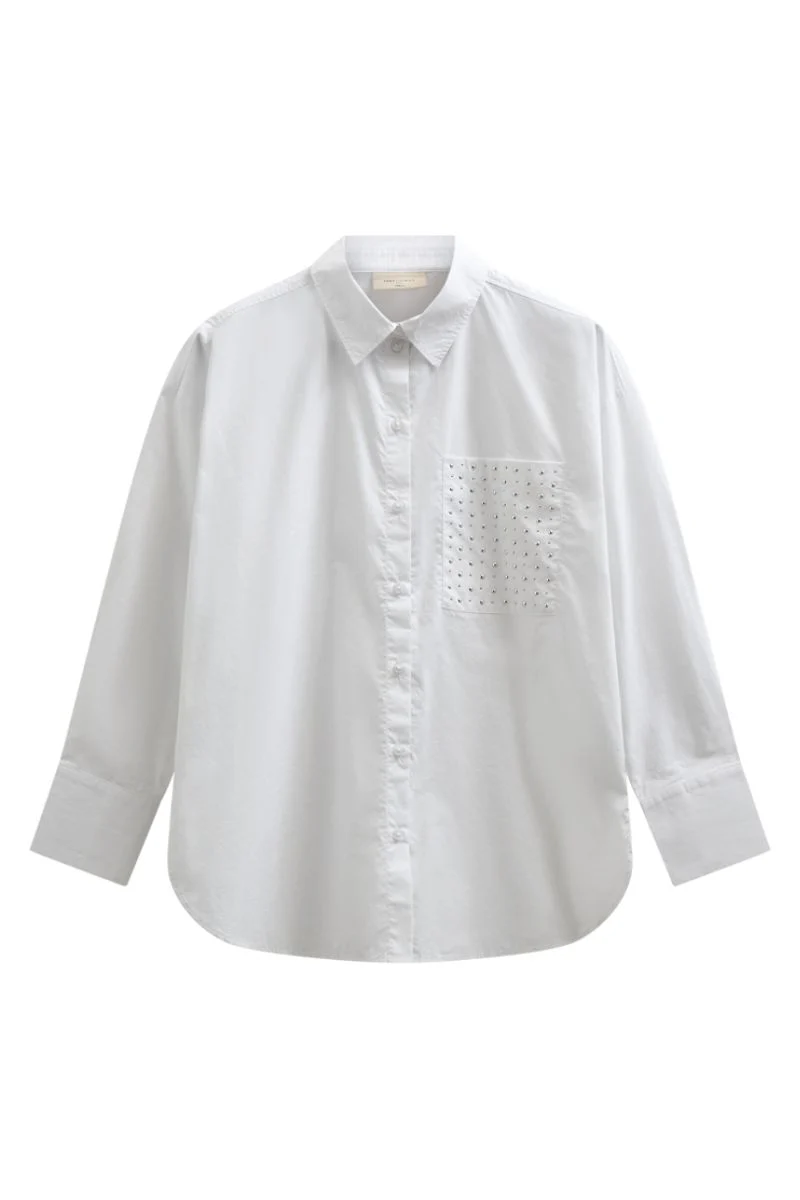 Kamille Shirt 207151 | Bright White | Shirt fra Freequent - Image 2