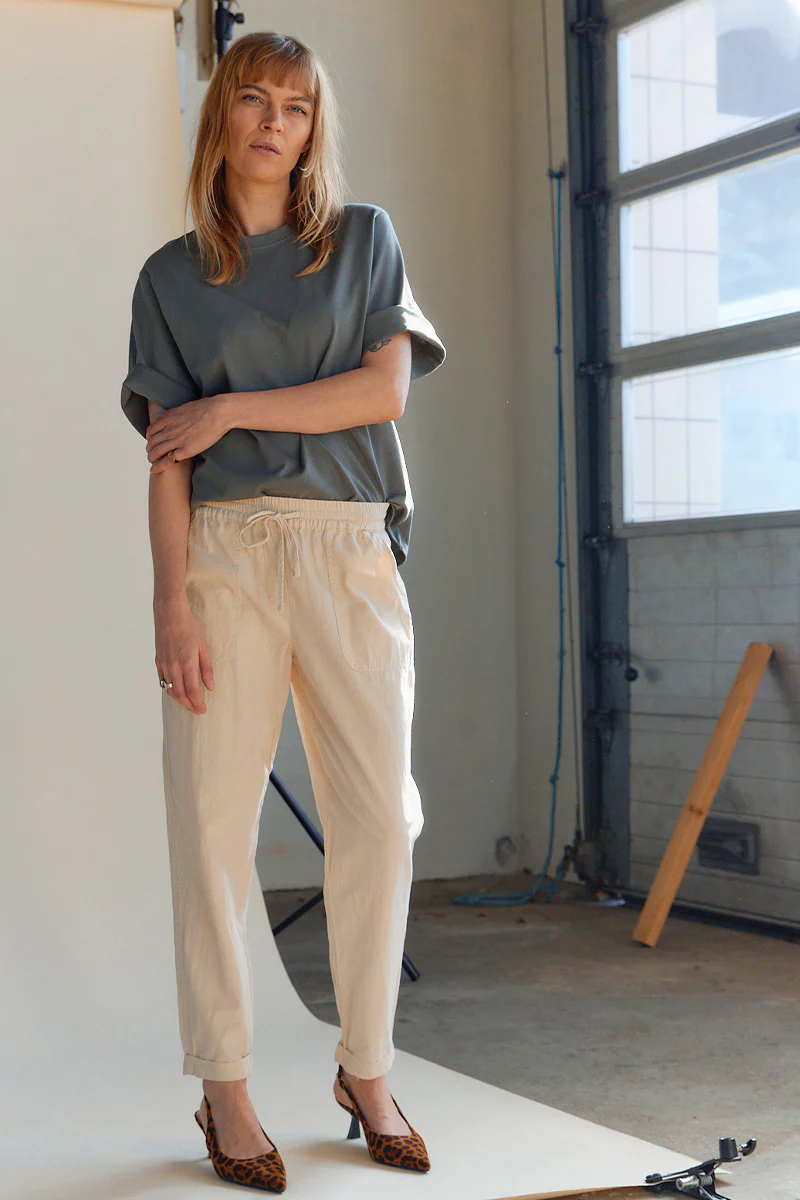 Kanna Box Tee | T-shirt fra French Laundry - Image 3