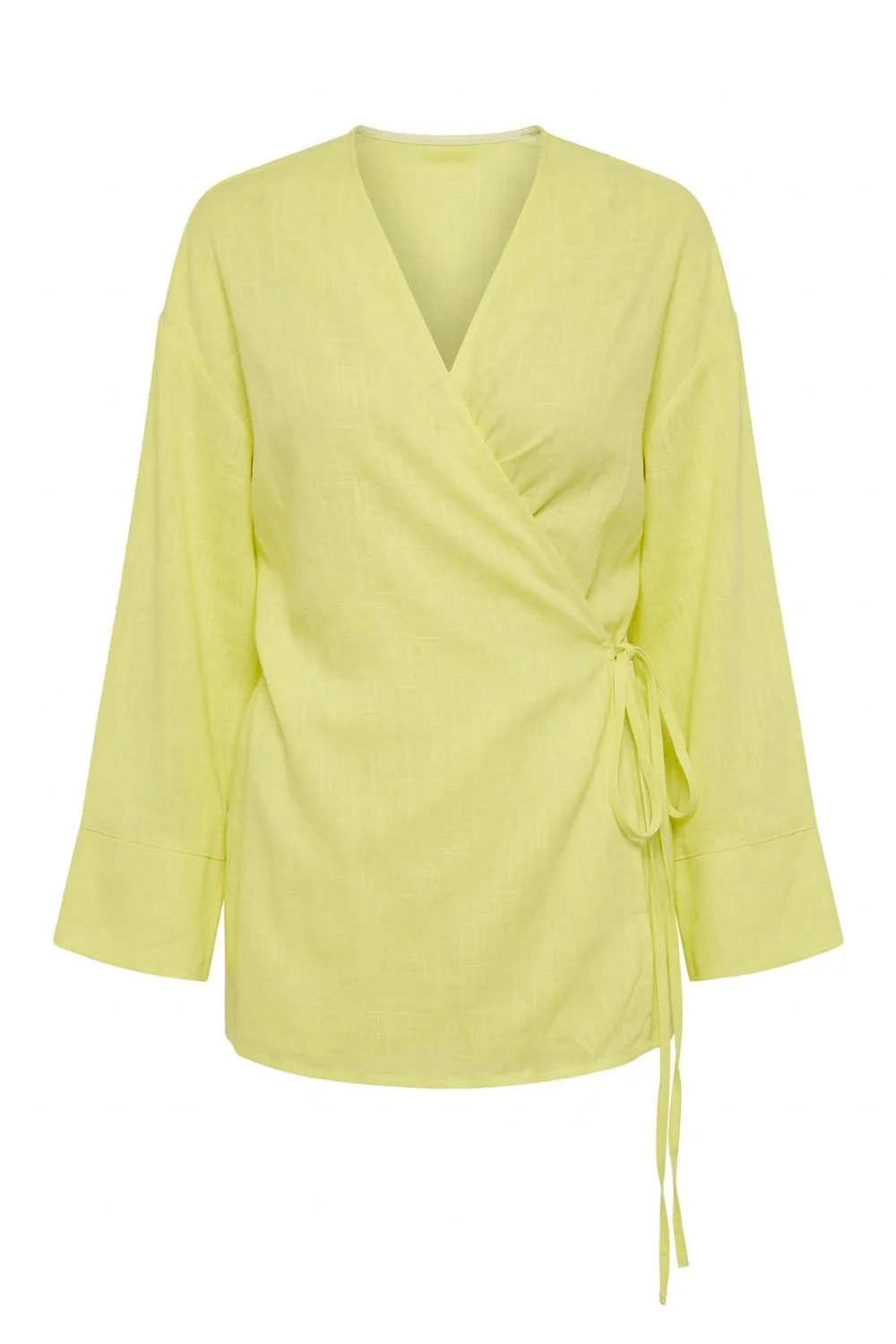 Katie Linen Shirt | Light Yellow | Skjorte fra Atelier C - Image 2