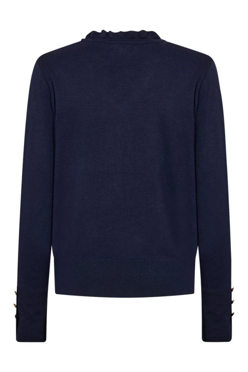 Katie Pullover 206462 | Navy Blazer | Strik fra Freequent - Image 2