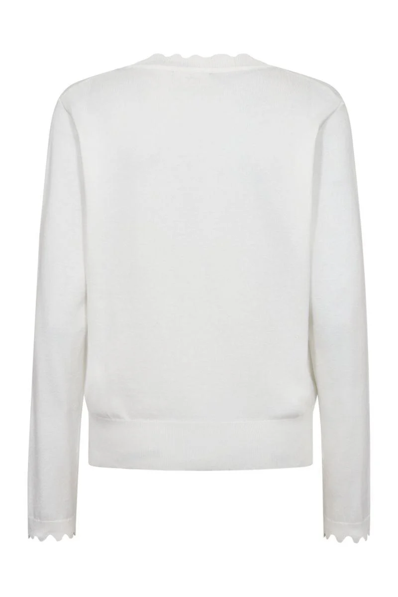 Katie Pullover 206463 | Star Off-White | Strik fra Freequent - Image 2