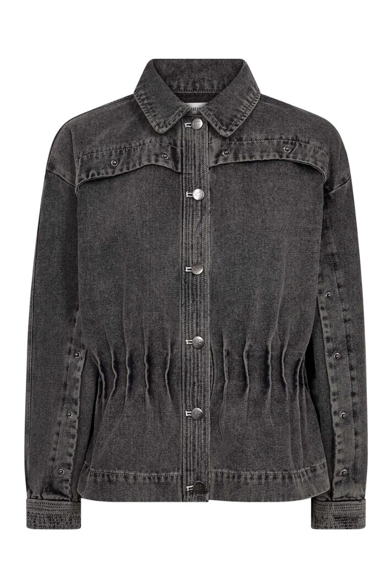 Kellan Denim Jacket 40032 | Mid Grey | Jakke fra Co'couture