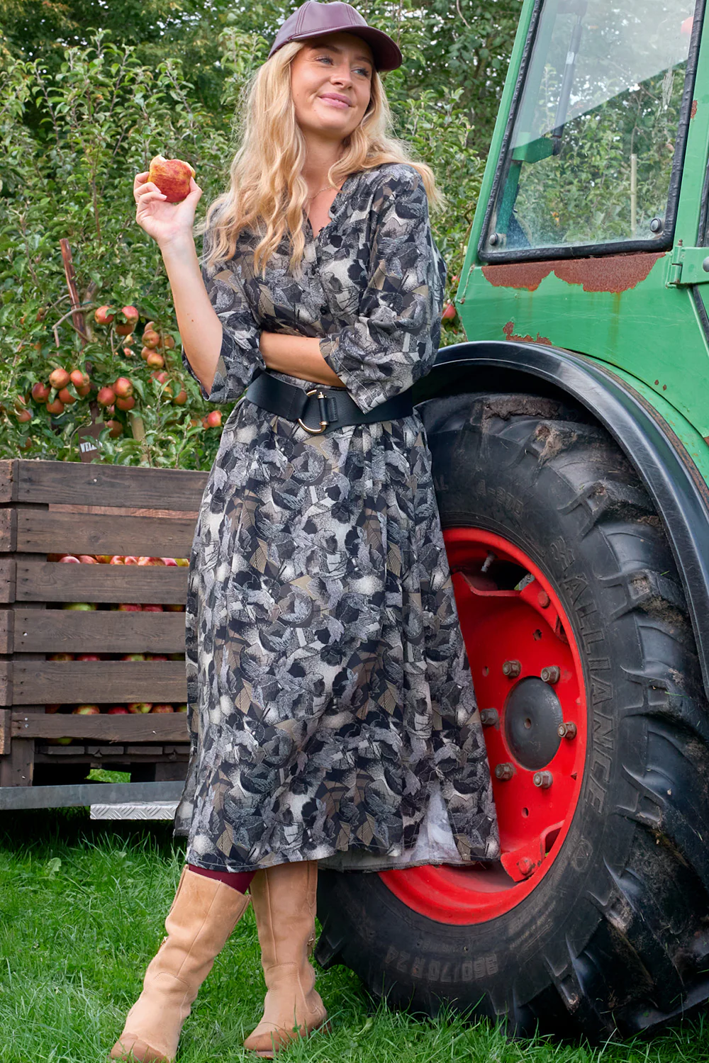 Kenna Shirt Dress | Fall Black | Kjole fra Black Colour
