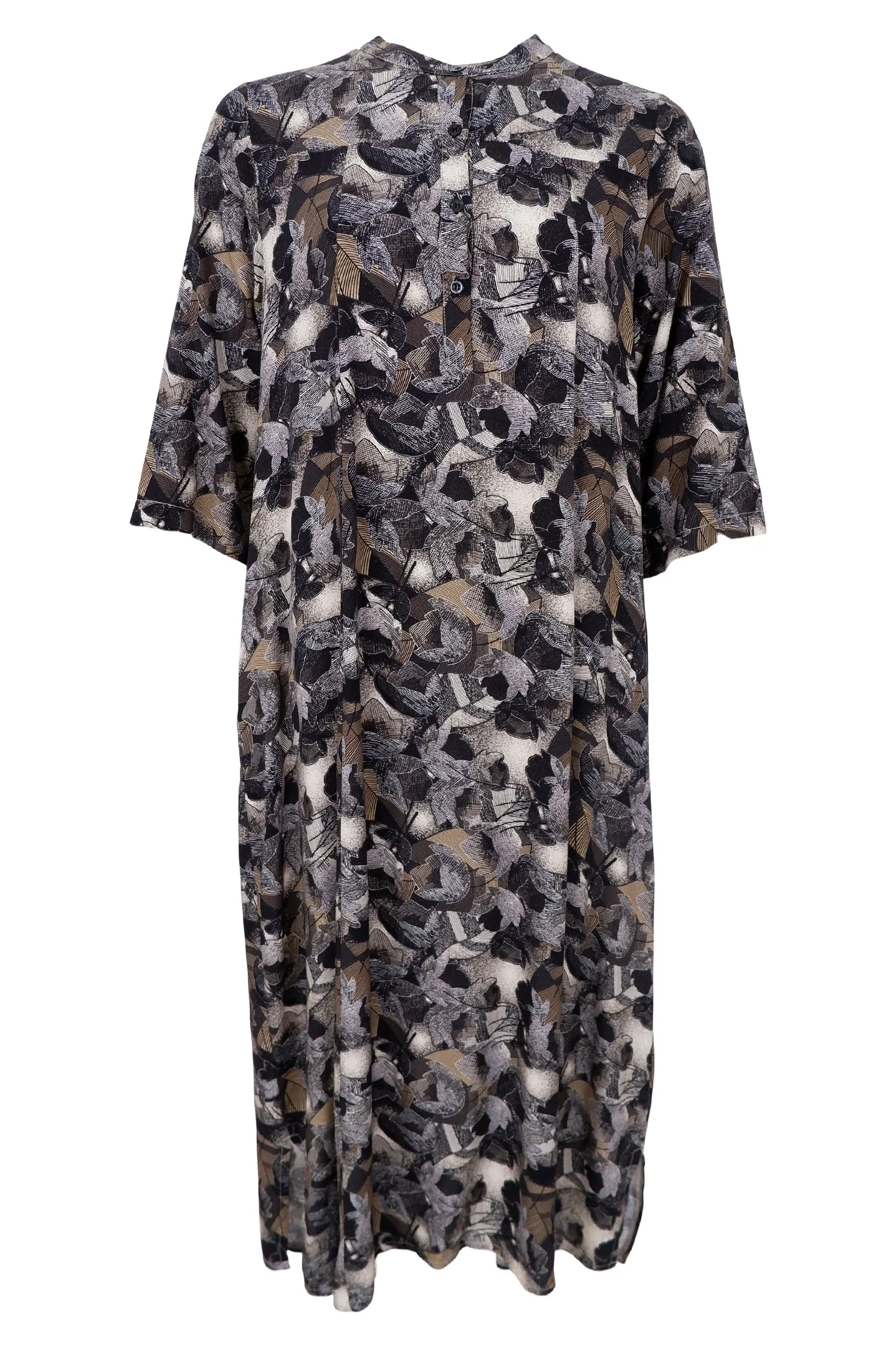 Kenna Shirt Dress | Fall Black | Kjole fra Black Colour - Image 2