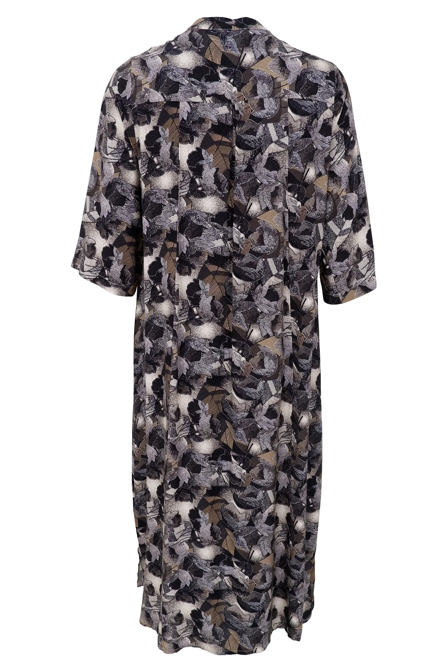 Kenna Shirt Dress | Fall Black | Kjole fra Black Colour - Image 4