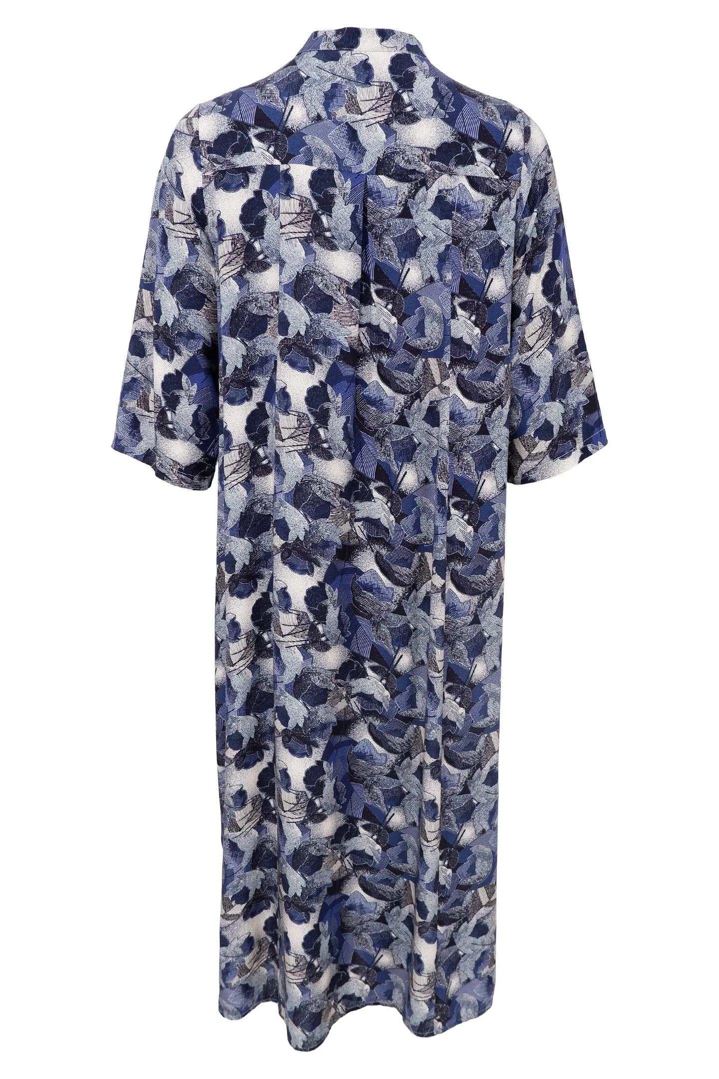 Kenna Shirt Dress | Fall Blue | Kjole fra Black Colour - Image 5