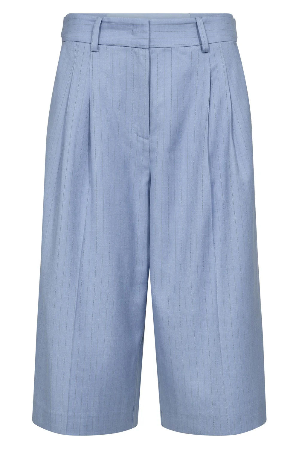 Kiana Pin Pleat Bermuda 41079 | Pale Blue | Bukser fra Co'couture - Image 2