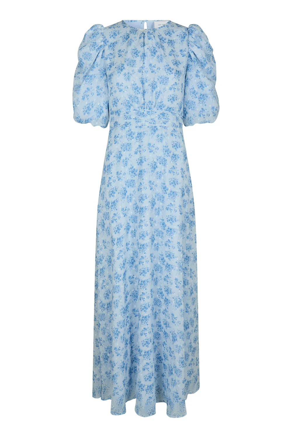 Kikka Chiffon Flower Dress | Light Blue