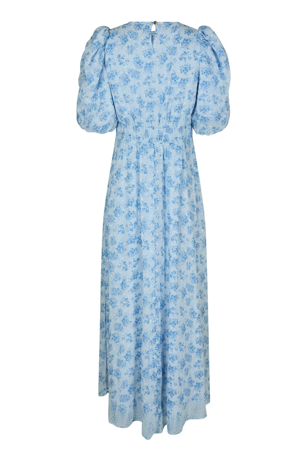 Kikka Chiffon Flower Dress | Light Blue - Image 4