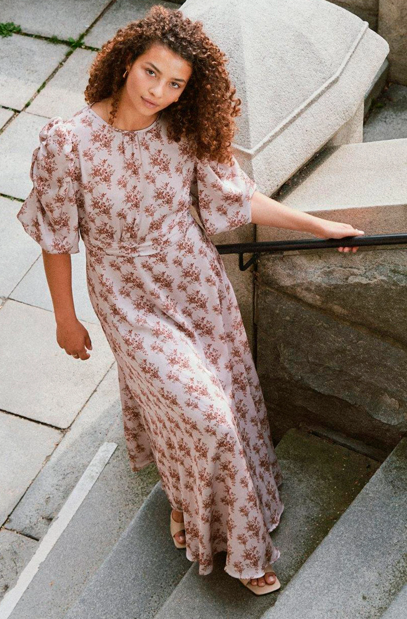 Kikka Wild Rose Dress | Dusty Rose | Kjole fra Neo Noir - Image 2