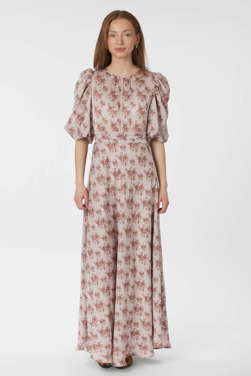Kikka Wild Rose Dress | Dusty Rose | Kjole fra Neo Noir - Image 4
