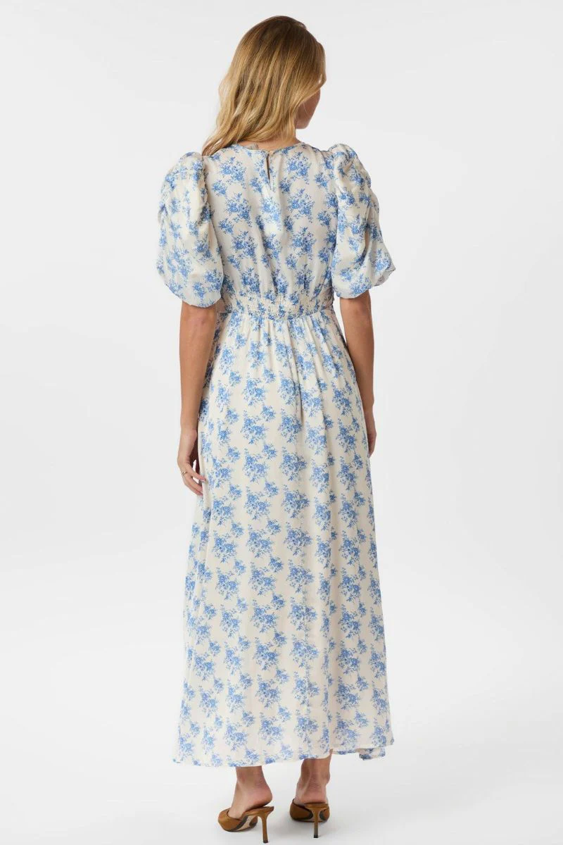 Kikka Wild Rose Dress | Light Blue | Kjole fra Neo Noir - Image 7